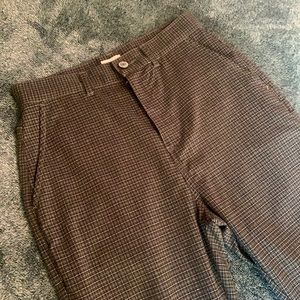 SOLD on Depop — Brandy Melville Valentina Pants Forest Green Plaid